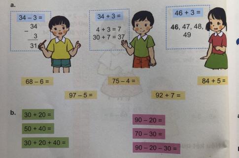 [Phát triển năng lực] Giải toán 1 bài: Luyện tập trang 48