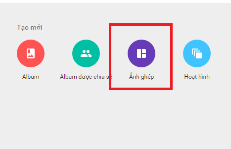 Tạo ảnh ghép bằng google Photos đơn giản nhanh chóng trên window