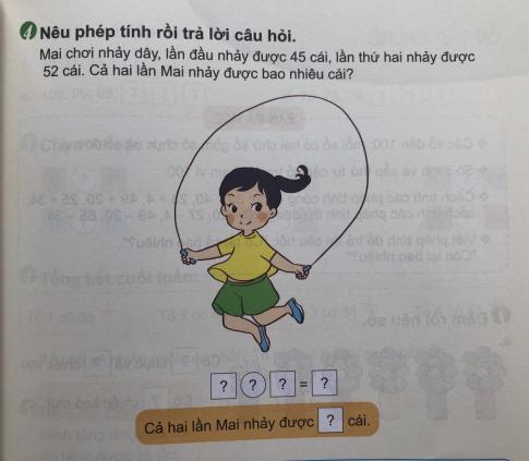 [Phát triển năng lực] Giải toán 1 bài: Ôn tập 10