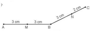 Giải toán 3 kết nối tri thức bài 16: Điểm ở giữa, trung điểm của đoạn thẳng