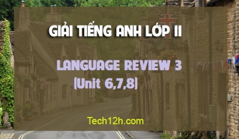 LANGUAGE REVIEW 3 (Tiếng Anh 11 mới)