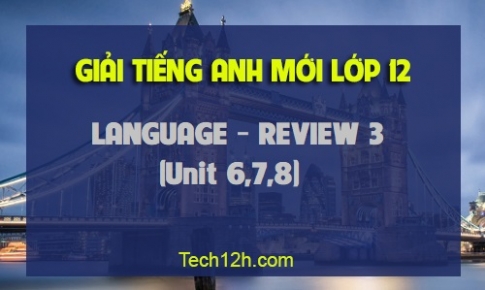 LANGUAGE REVIEW 3 (Tiếng Anh 12 mới)