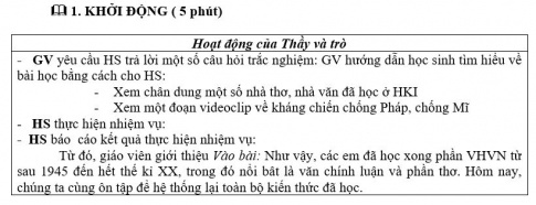 Giáo án PTNL bài Ôn tập phần văn học