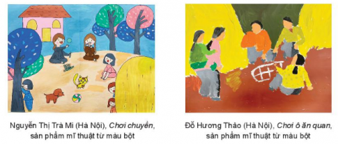 [KNTT] Giải SBT Mĩ thuật 6 bài 9: Sáng tạo mĩ thuật với trò chơi dân gian