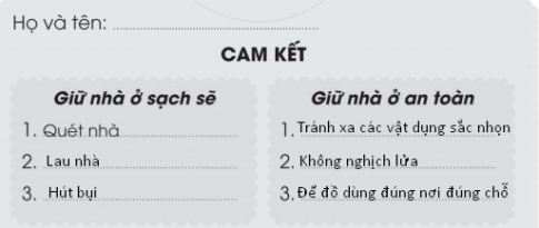 [Cánh diều] Giải VBT Tự nhiên và xã hội 2 bài: Ôn tập và đánh giá Chủ đề Gia đình