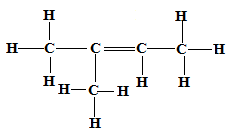 Viết công thức cấu tạo dạng đầy đủ và chỉ rõ đồng phân cis-, trans- (nếu có) của mỗi chất sau.
