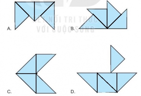 [KNTT] Giải VBT Toán 2 bài 27: Thực hành gấp, cắt, ghép, xếp hình. Vẽ đoạn thẳng