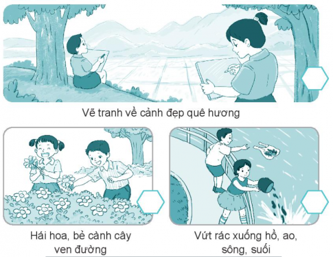 [KNTT] Giải VBT Đạo đức 2 bài 2: Em yêu quê hương