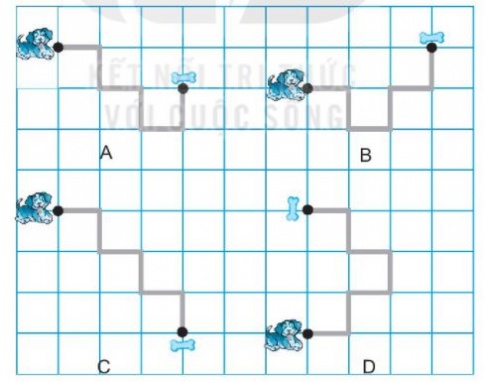 [KNTT] Giải VBT Toán 2 bài 27: Thực hành gấp, cắt, ghép, xếp hình. Vẽ đoạn thẳng