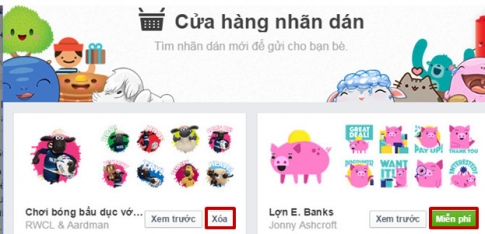 Cách cài đặt sticker cảm xúc và icon trên Facebook 