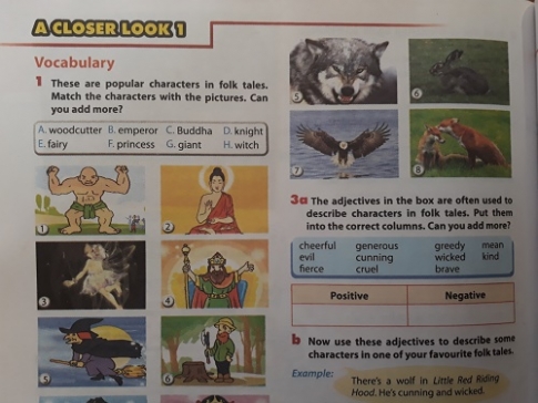 A closer look 1 Unit 6: Folk tales