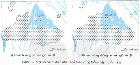 Quan sát hình dưới đây và trình bày nội dung phương pháp khoanh vùng?