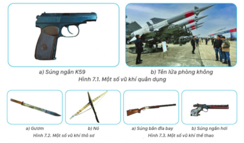 Giải Quốc phòng an ninh 11 Kết nối Bài 7. Pháp luật về quản lý vũ khí, vật liệu nổ, công cụ hỗ trợ