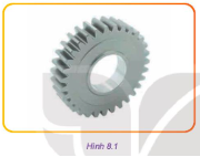 Hãy quan sát và cho biết, để tạo thành chi tiết có hình dạng như Hình 8.1 cần sử dụng máy công cụ gì? Bằng phương pháp gia công cơ khí nào?