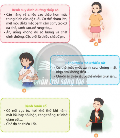 Giải siêu nhanh Khoa học 4 Chân trời bài 27: Một số bệnh liên quan đến dinh dưỡng