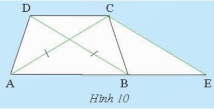 khám phá 3 bài 3 hình thang - hình thang cân toán 8 chân trời