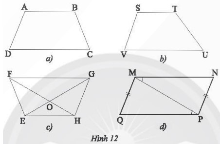 thực hành 3 bài 3 hình thang - hình thang cân toán 8 chân trời