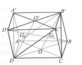 Cho hình hộp ABCD.A'B'C'D'. a) Chứng minh rằng (ACB') // (A'C'D). 