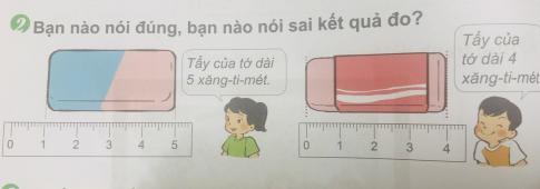 [Phát triển năng lực] Giải toán 1 bài: Thực hành đo độ dài