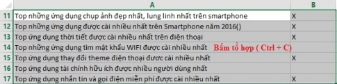 Cách sao chép dữ liệu từ Excel sang Word mà vẫn giữ nguyên định dạng