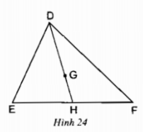 Giải Câu 23 Bài 4: Tính chất ba đường trung tuyến của tam giác - sgk Toán 7 tập 2 trang 66