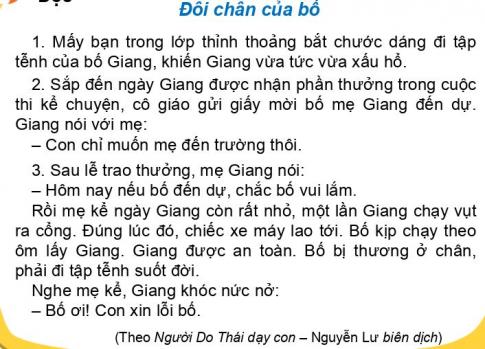 [Phát triển năng lực] Tiếng việt 1 bài 34B: Biết ơn cha mẹ