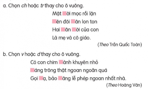 Dựa vào tranh, viết tên đồ vật có tiếng chứa c hoặc k