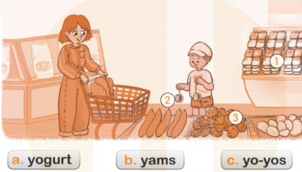 Giải SBT Tiếng Anh 2 Unit 9: In the grocery store