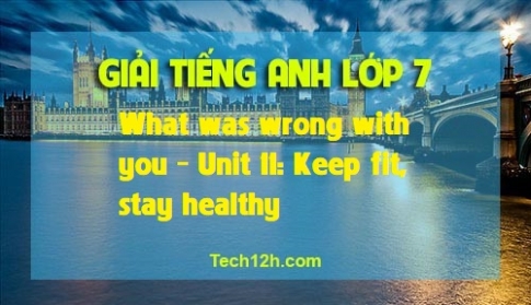 B What was wrong with you? Unit 11: Keep fit, stay healthy