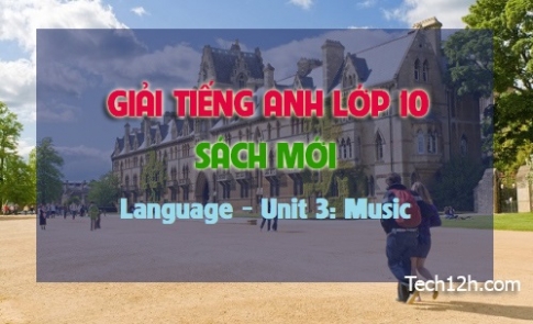 Language Unit 3: Music