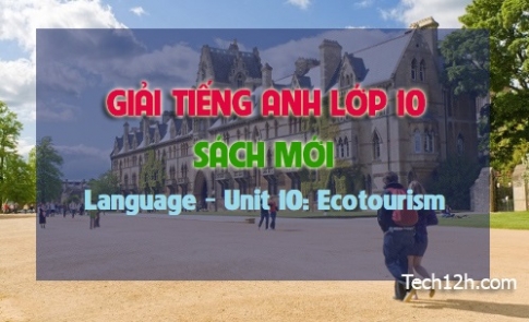 Language Unit 10: Ecotourism