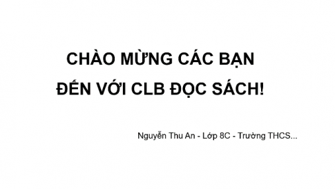  Em hãy quan sát và so sánh hai trang chiếu 1a và 1b.