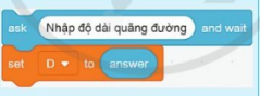  Em hãy cho biết ý nghĩa của lệnh được thể hiện trong hình dưới đây