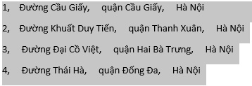 Cách chuyển đổi văn bản thành bảng, bảng thành văn bản trong word