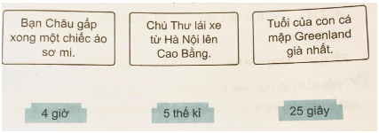 Giải bài tập 3 bài 19 (tiết 2) sbt Toán 4 tập 1 Kết nối tri thức