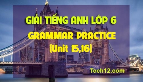 GRAMMAR PRACTICE (Unit 15,16)