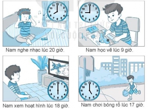 [KNTT] Giải VBT Toán 2 bài 29: Ngày - giờ, giờ - phút