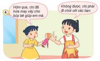 Giải bài 5 Giữ lời hứa