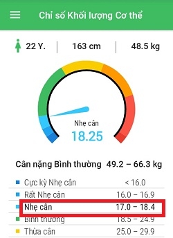 Dễ dàng biết bạn béo hay gầy với ứng dụng BMI Calculator