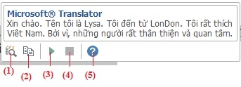 Dịch nhanh văn bản trên word bằng Bing Translator 