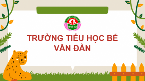 Giải bài 11 Bài trình chiếu của em