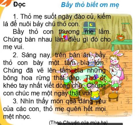 [Phát triển năng lực] Tiếng việt 1 bài 22A: Con yêu mẹ