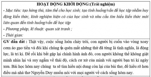 Giáo án PTNL bài Ánh trăng (tiếp)