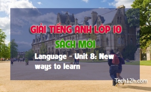 Language Unit 8: New ways to learn