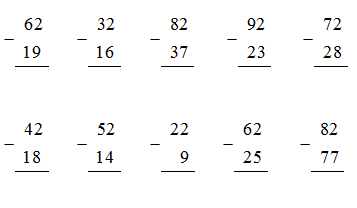 Giải câu 1 bài : 52 - 28