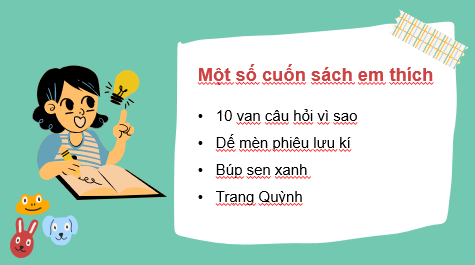 Giải bài 11 Bài trình chiếu của em