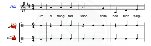 [CTST] Giải SBT Âm nhạc 6 bài 6: Cùng vui hòa ca