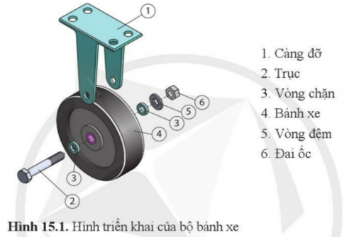 Giải bài 15 Bản vẽ lắp