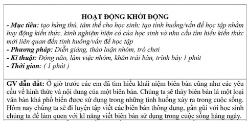 Giáo án PTNL bài Luyện tập viết biên bản