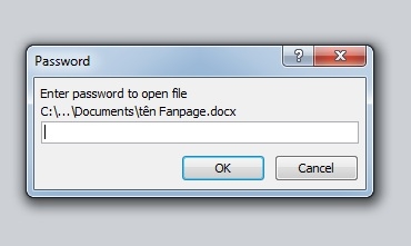 Hướng dẫn cách đặt mật khẩu cho tất cả các File văn bản trong Word